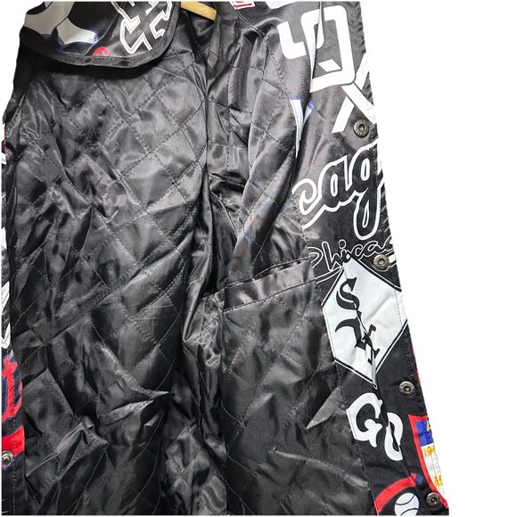 Pro Standard Chicago White Sox Jacket Men Sz XL Black Red White Blue - Picture 11 of 15